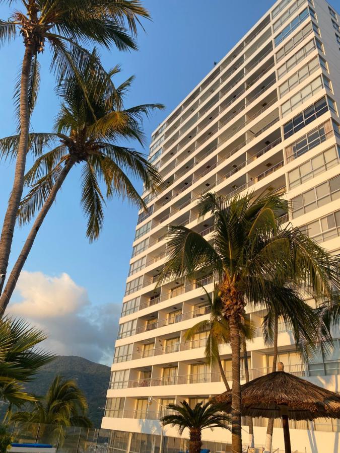 Ferienwohnung Departamento Con Preciosa Vista Al Mar En Acapulco Diamante Exterior foto