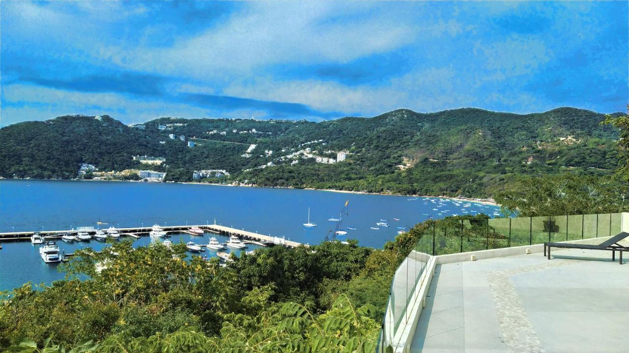 Ferienwohnung Departamento Con Preciosa Vista Al Mar En Acapulco Diamante Exterior foto