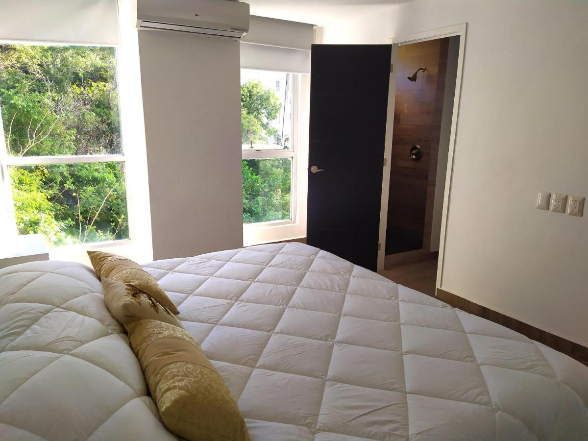 Ferienwohnung Departamento Con Preciosa Vista Al Mar En Acapulco Diamante Exterior foto